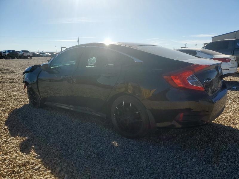 19XFC2F55GE020150 - 2016 HONDA CIVIC LX BLACK photo 2