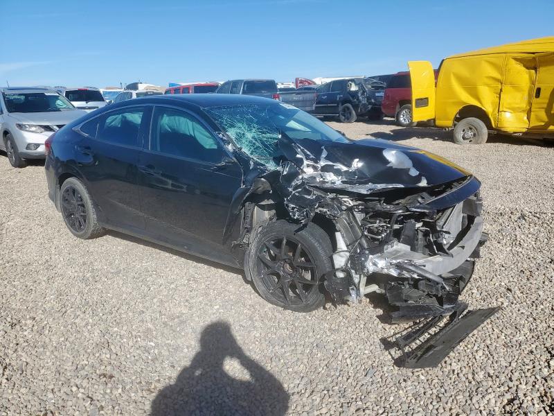 19XFC2F55GE020150 - 2016 HONDA CIVIC LX BLACK photo 4