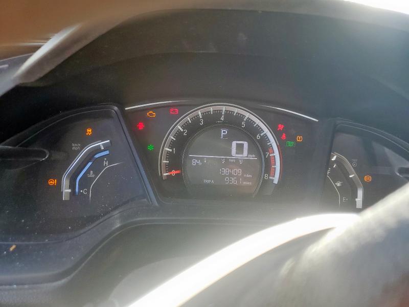 19XFC2F55GE020150 - 2016 HONDA CIVIC LX BLACK photo 9