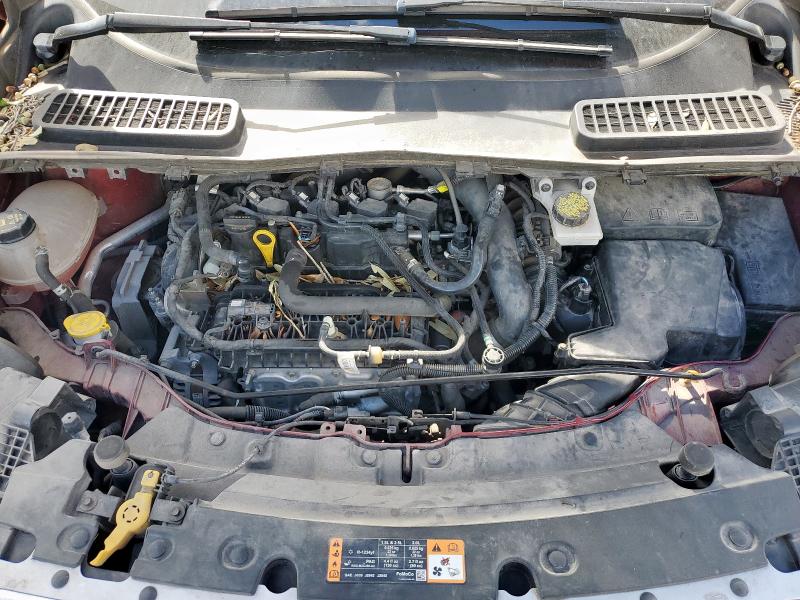 1FMCU0GD2KUB57160 - 2019 FORD ESCAPE SE BURGUNDY photo 12