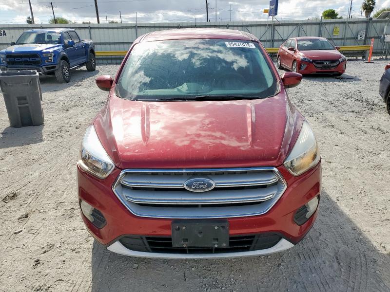 1FMCU0GD2KUB57160 - 2019 FORD ESCAPE SE BURGUNDY photo 5