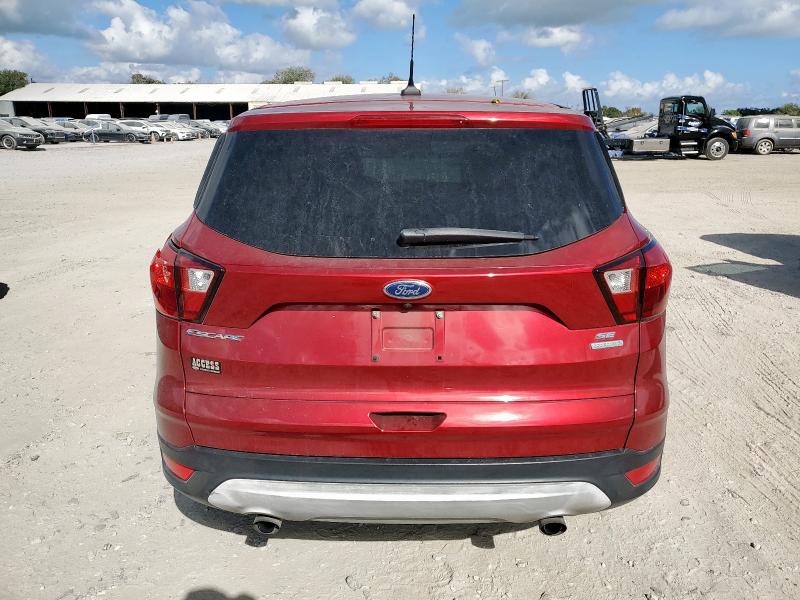 1FMCU0GD2KUB57160 - 2019 FORD ESCAPE SE BURGUNDY photo 6