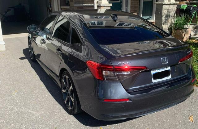 2HGFE2F55PH105179 - 2023 HONDA CIVIC SPORT Bleu photo 3