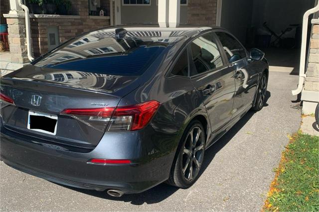 2HGFE2F55PH105179 - 2023 HONDA CIVIC SPORT Bleu photo 4