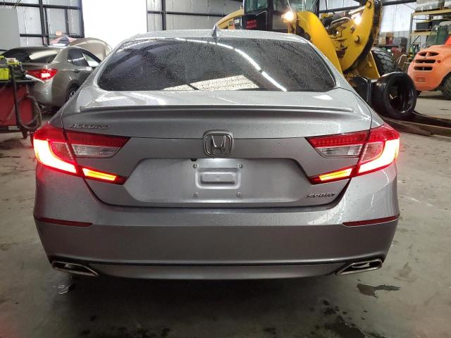 1HGCV1F39JA189721 - 2018 HONDA ACCORD SPORT Srebrny zdjęcie 6