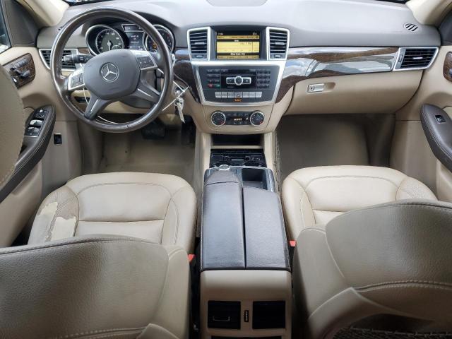 4JGDA5HB2CA000870 - 2012 MERCEDES-BENZ ML 350 4MATIC BLUE photo 8