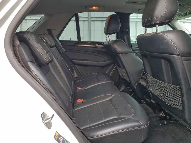 4JGDA5JB2EA411053 - 2014 MERCEDES-BENZ ML 350 WHITE photo 11