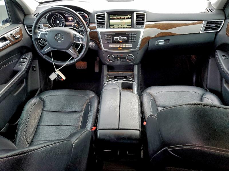 4JGDA5JB2EA411053 - 2014 MERCEDES-BENZ ML 350 WHITE photo 8