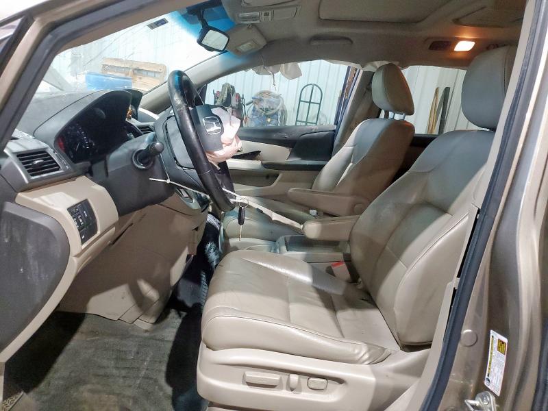 5FNRL5H63CB033035 - 2012 HONDA ODYSSEY EXL BEIGE photo 7
