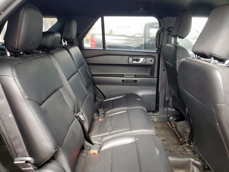 1FM5K8AB9MGB04672 - 2021 FORD EXPLORER POLICE INTERCEPTOR Двухцветный фото 11