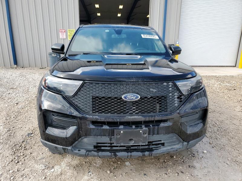 1FM5K8AB9MGB04672 - 2021 FORD EXPLORER POLICE INTERCEPTOR Двухцветный фото 5