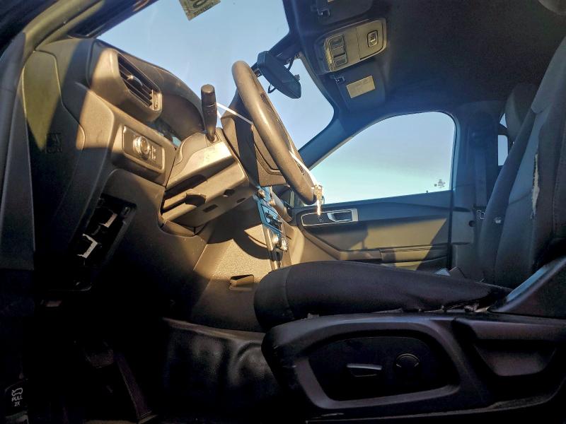 1FM5K8AB9MGB04672 - 2021 FORD EXPLORER POLICE INTERCEPTOR Двухцветный фото 7