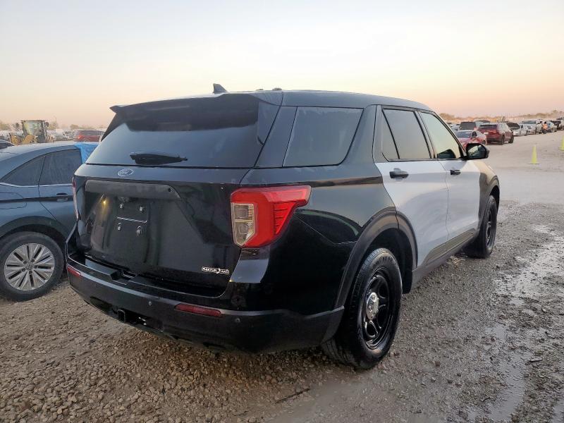1FM5K8AB5MGA46981 - 2021 FORD EXPLORER POLICE INTERCEPTOR 双色 照片 3