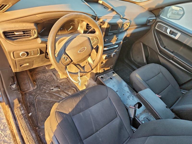 1FM5K8AB5MGA46981 - 2021 FORD EXPLORER POLICE INTERCEPTOR 双色 照片 8