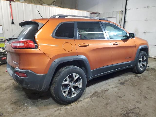 1C4PJMBS2FW740298 - 2015 JEEP CHEROKEE TRAILHAWK ნარინჯისფერი ფოტო 3