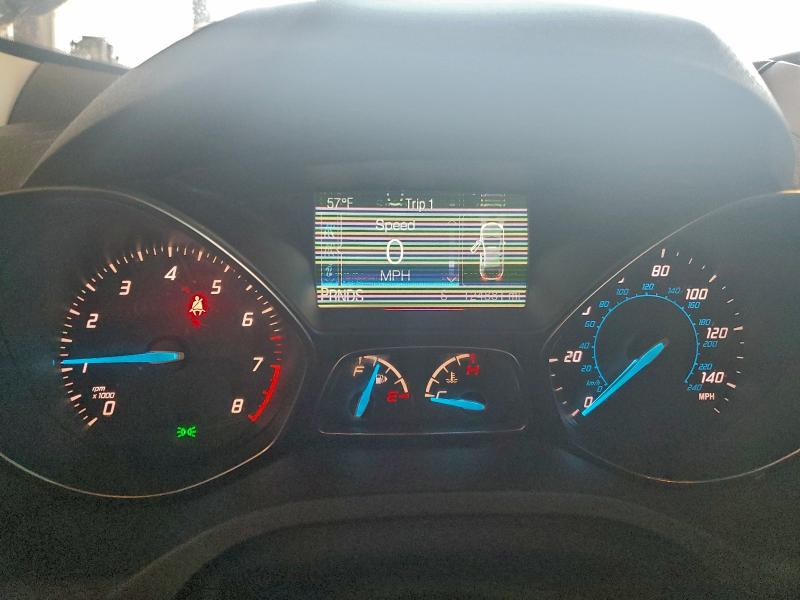 1FMCU0GX0GUB01493 - 2016 FORD ESCAPE SE BLACK photo 9