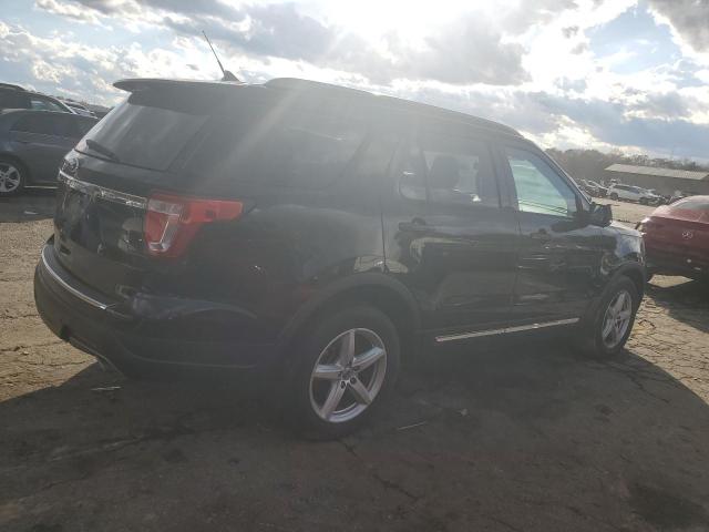 1FM5K7D80JGB59923 - 2018 FORD EXPLORER XLT BLACK photo 3