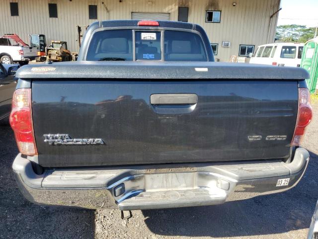 5TELU42N66Z300880 - 2006 TOYOTA TACOMA DOUBLE CAB BLACK photo 6