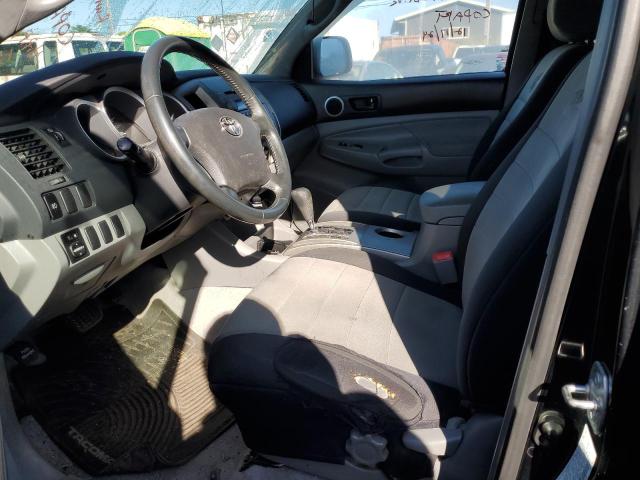 5TELU42N66Z300880 - 2006 TOYOTA TACOMA DOUBLE CAB BLACK photo 7