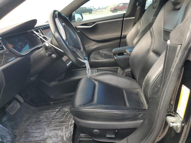 5YJSA1E10GF160517 - 2016 TESLA MODEL S BLACK photo 7