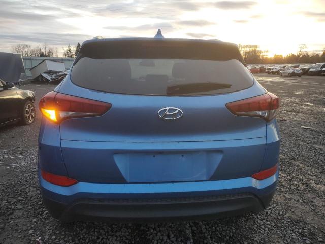 KM8J33A40JU704722 - 2018 HYUNDAI TUCSON SEL BLUE photo 6