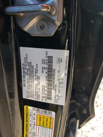 3FA6P0HD3KR283502 - 2019 FORD FUSION SE BLACK photo 12