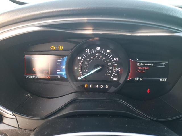 3FA6P0HD3KR283502 - 2019 FORD FUSION SE BLACK photo 9