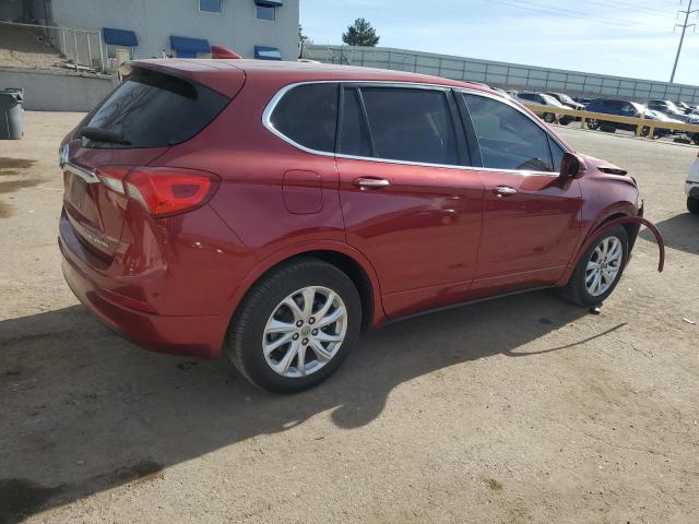 LRBFXBSAXLD085156 - 2020 BUICK ENVISION PREFERRED წითელი ფოტო 3