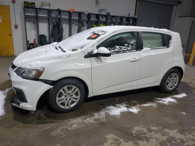 1G1JG6SG0H4155416 - 2017 CHEVROLET SONIC WHITE photo 1