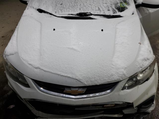 1G1JG6SG0H4155416 - 2017 CHEVROLET SONIC WHITE photo 11