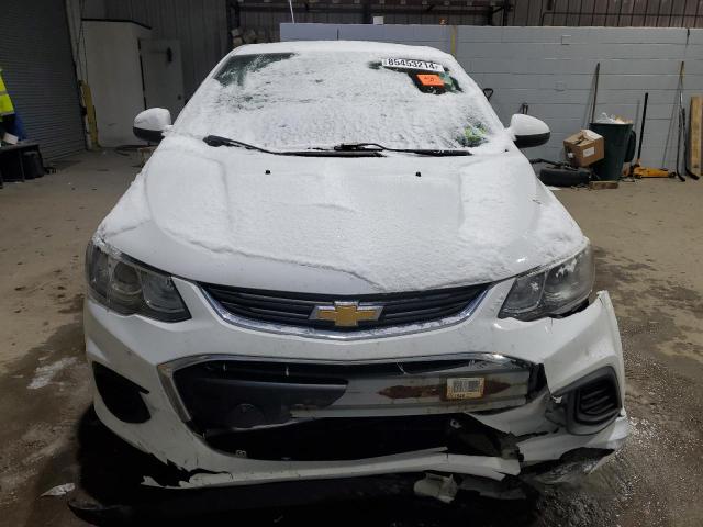 1G1JG6SG0H4155416 - 2017 CHEVROLET SONIC WHITE photo 5