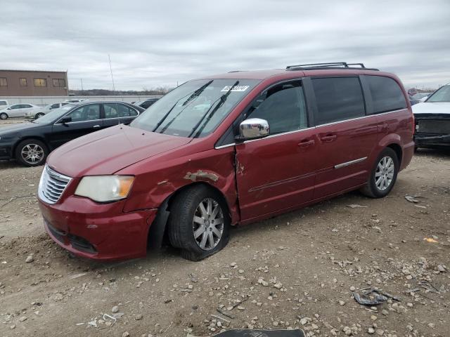 2A4RR8DG6BR744997 - 2011 CHRYSLER TOWN & COU TOURING L RED photo 1