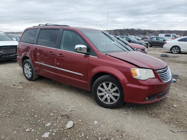 2A4RR8DG6BR744997 - 2011 CHRYSLER TOWN & COU TOURING L RED photo 4