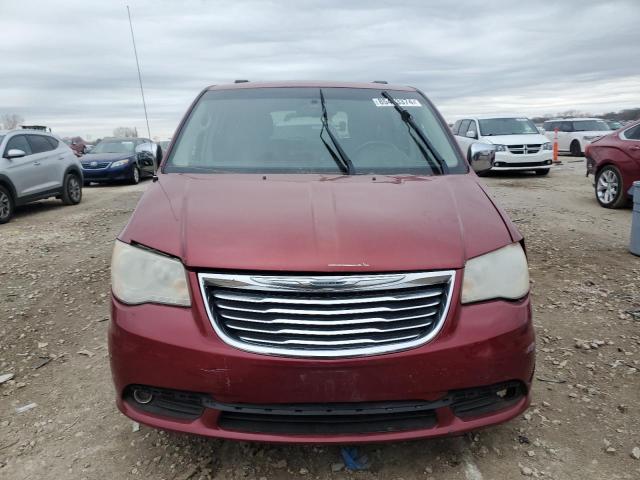 2A4RR8DG6BR744997 - 2011 CHRYSLER TOWN & COU TOURING L RED photo 5