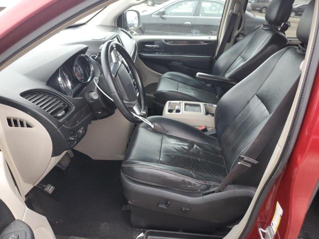 2A4RR8DG6BR744997 - 2011 CHRYSLER TOWN & COU TOURING L RED photo 7