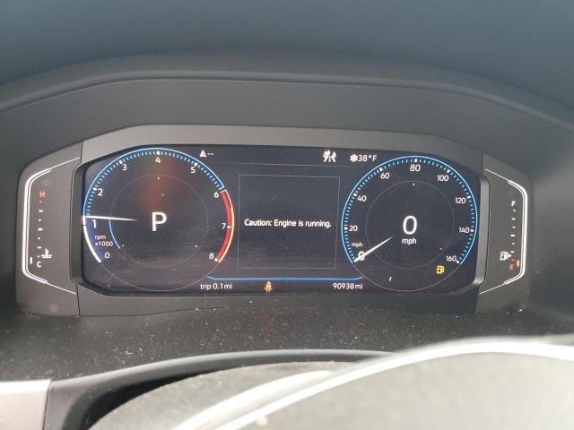 1V2RR2CA4KC608634 - 2019 VOLKSWAGEN ATLAS SEL SILVER photo 9