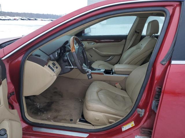 1G6DM5EV3A0120614 - 2010 CADILLAC CTS PERFORMANCE COLLECTION Kırmızı fotoğraf 7