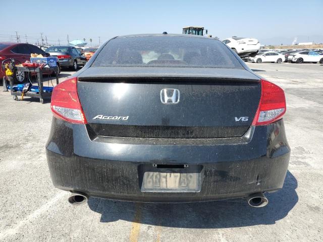 1HGCS2B86BA005613 - 2011 HONDA ACCORD EXL Schwarz Foto 6