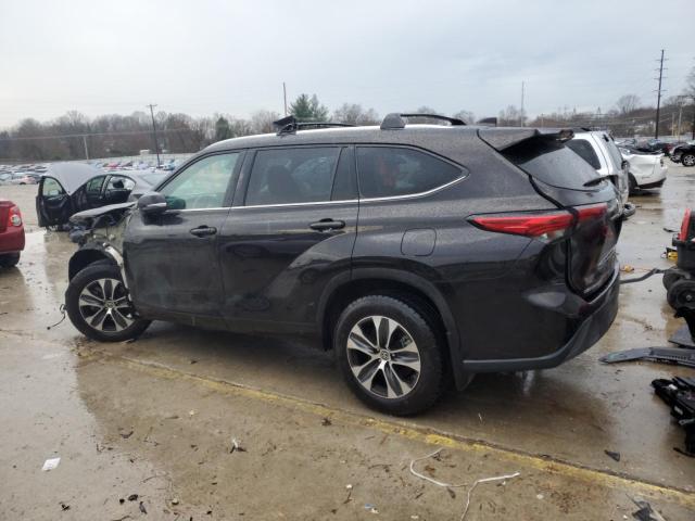 5TDGZRBH8MS145138 - 2021 TOYOTA HIGHLANDER XLE 黑色 照片 2