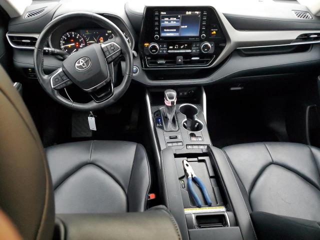 5TDGZRBH8MS145138 - 2021 TOYOTA HIGHLANDER XLE 黑色 照片 8
