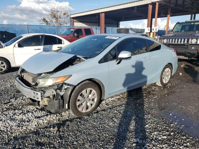 2HGFG3B57CH549034 - 2012 HONDA CIVIC LX TURQUOISE photo 1