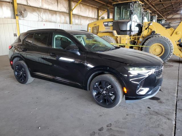 LRBFZMR46PD160947 - 2023 BUICK ENVISION PREFERRED შავი ფოტო 4