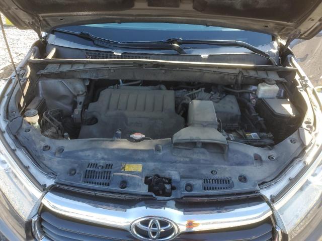 5TDJKRFH0GS281420 - 2016 TOYOTA HIGHLANDER XLE GRAY photo 12