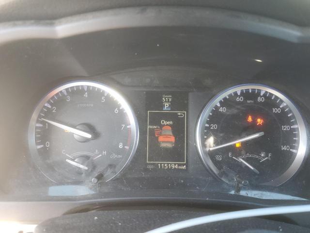 5TDJKRFH0GS281420 - 2016 TOYOTA HIGHLANDER XLE GRAY photo 9