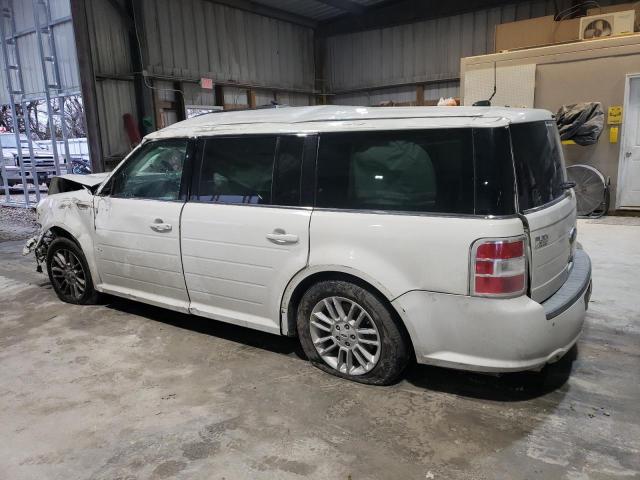 2FMGK5C82DBD34084 - 2013 FORD FLEX SEL WHITE photo 2
