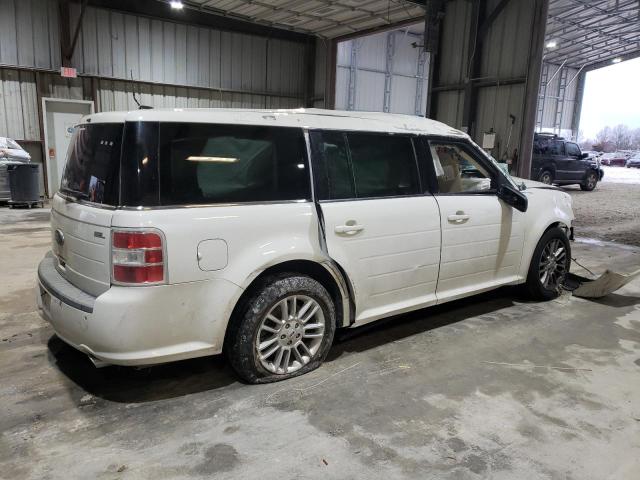 2FMGK5C82DBD34084 - 2013 FORD FLEX SEL WHITE photo 3