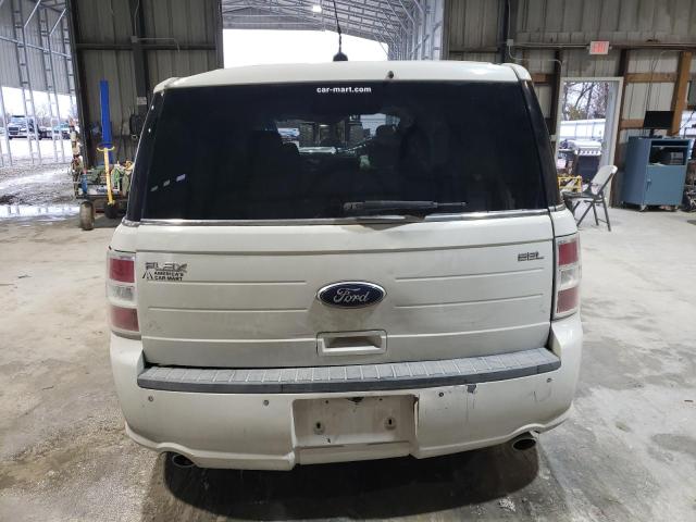 2FMGK5C82DBD34084 - 2013 FORD FLEX SEL WHITE photo 6