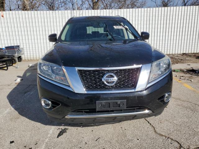 5N1AR2MM7EC605914 - 2014 NISSAN PATHFINDER S BLACK photo 5