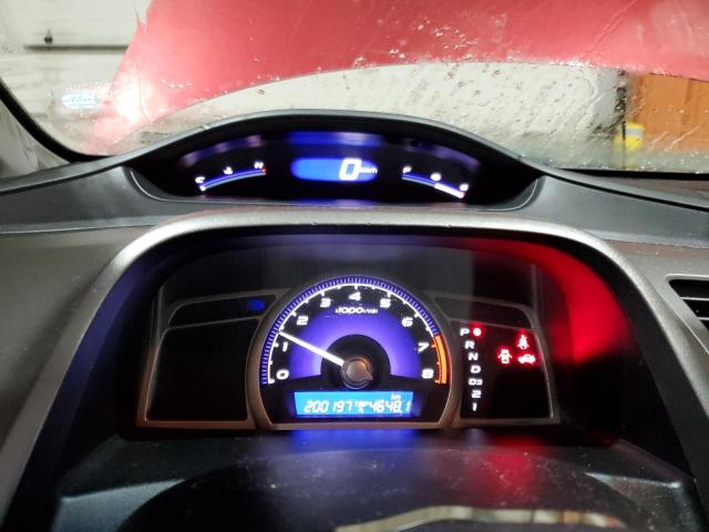 2HGFA16669H022801 - 2009 HONDA CIVIC LX-S 红色 照片 9