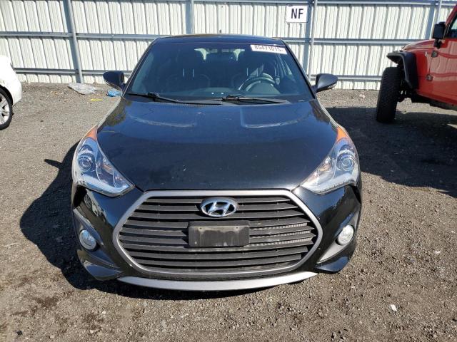 KMHTC6AE2GU302101 - 2016 HYUNDAI VELOSTER TURBO BLACK photo 5